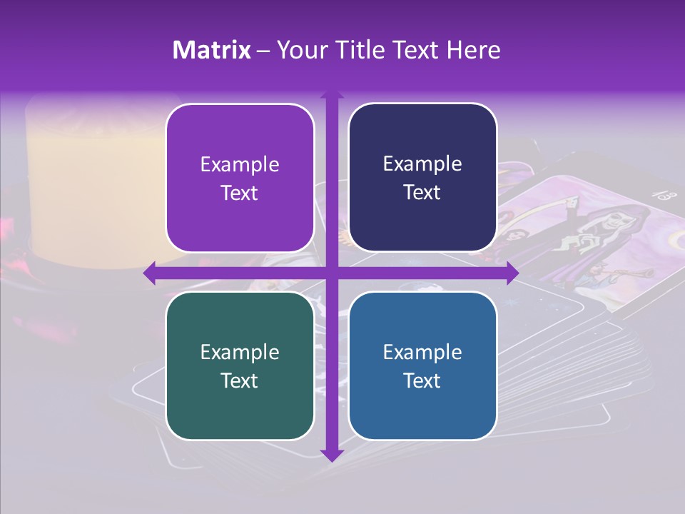 Card Magic Paranormal PowerPoint Template