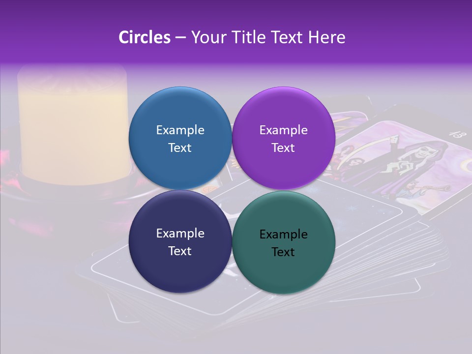 Card Magic Paranormal PowerPoint Template