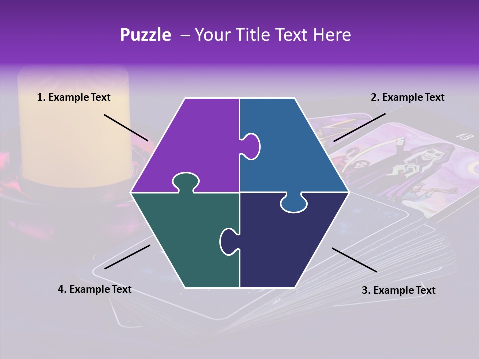 Card Magic Paranormal PowerPoint Template