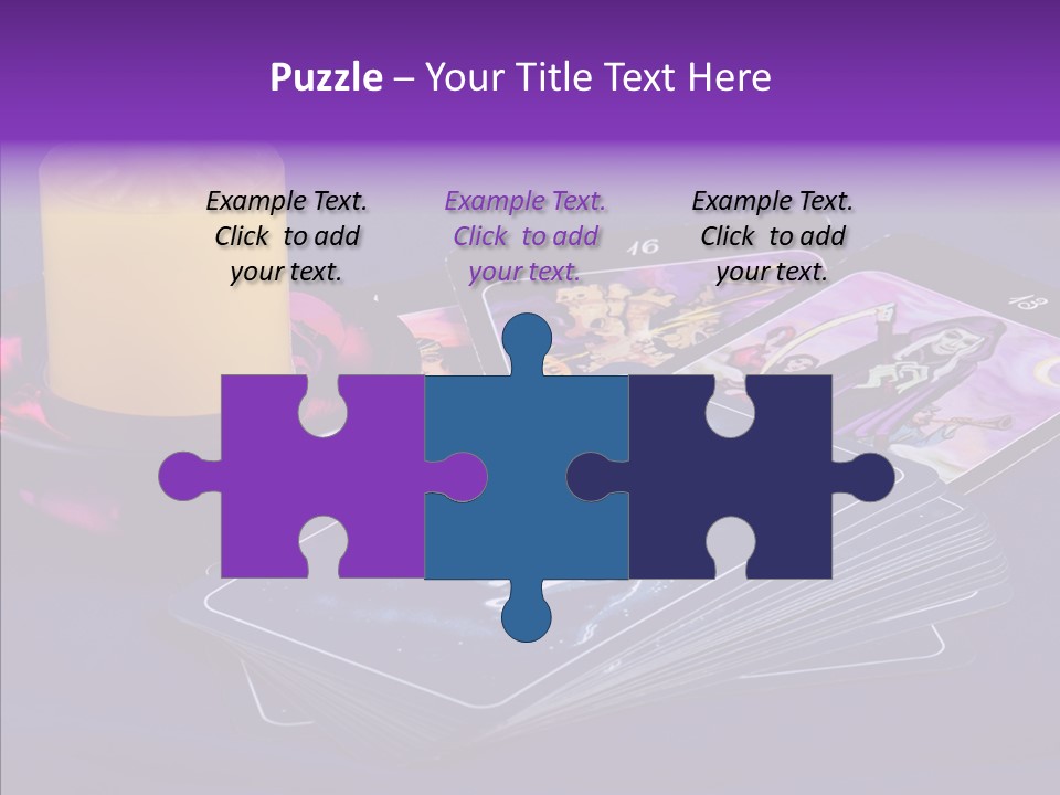 Card Magic Paranormal PowerPoint Template