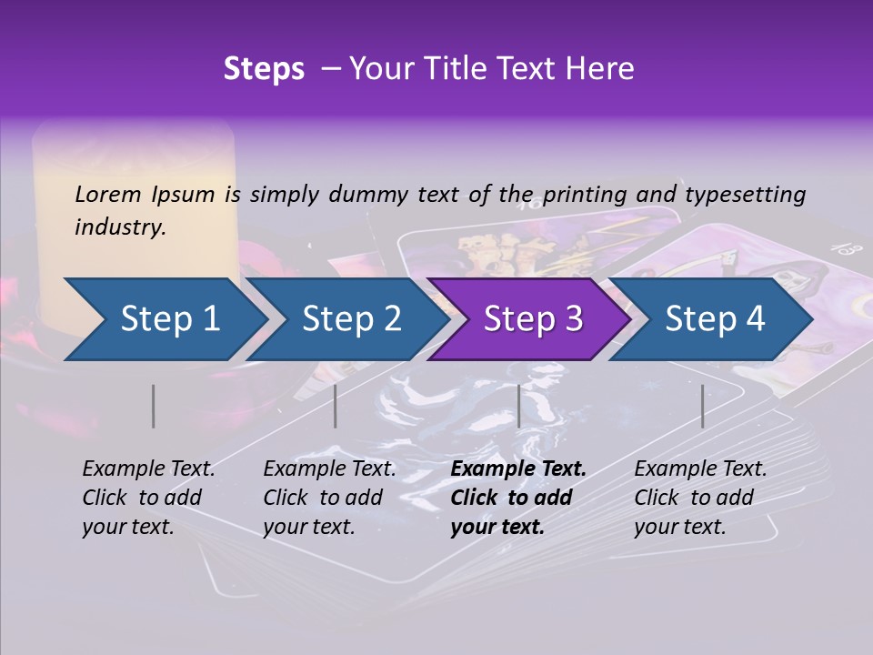 Card Magic Paranormal PowerPoint Template