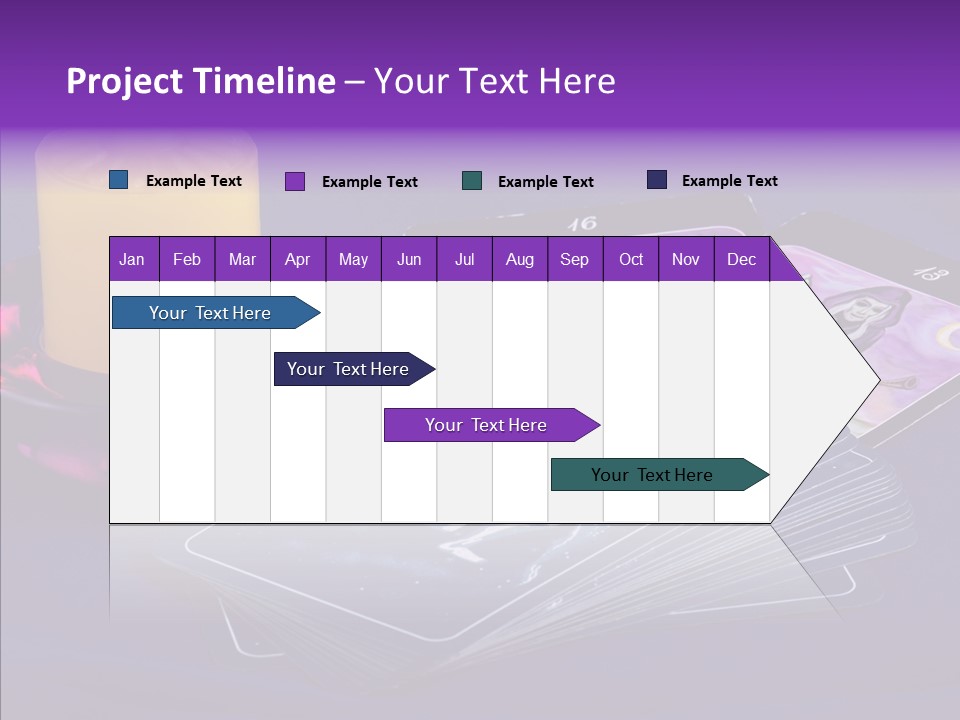 Card Magic Paranormal PowerPoint Template