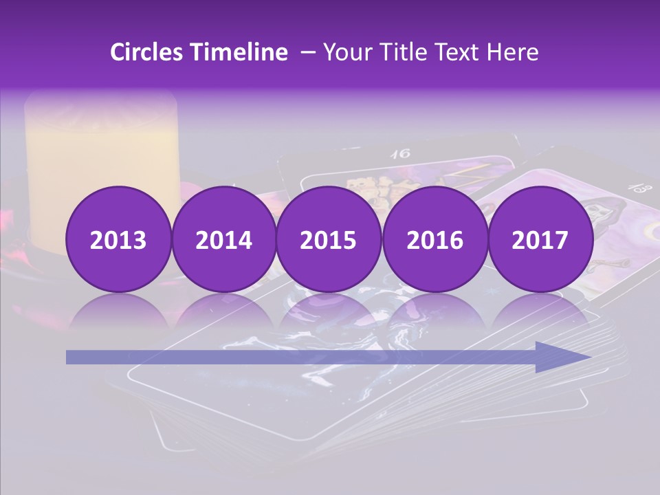 Card Magic Paranormal PowerPoint Template