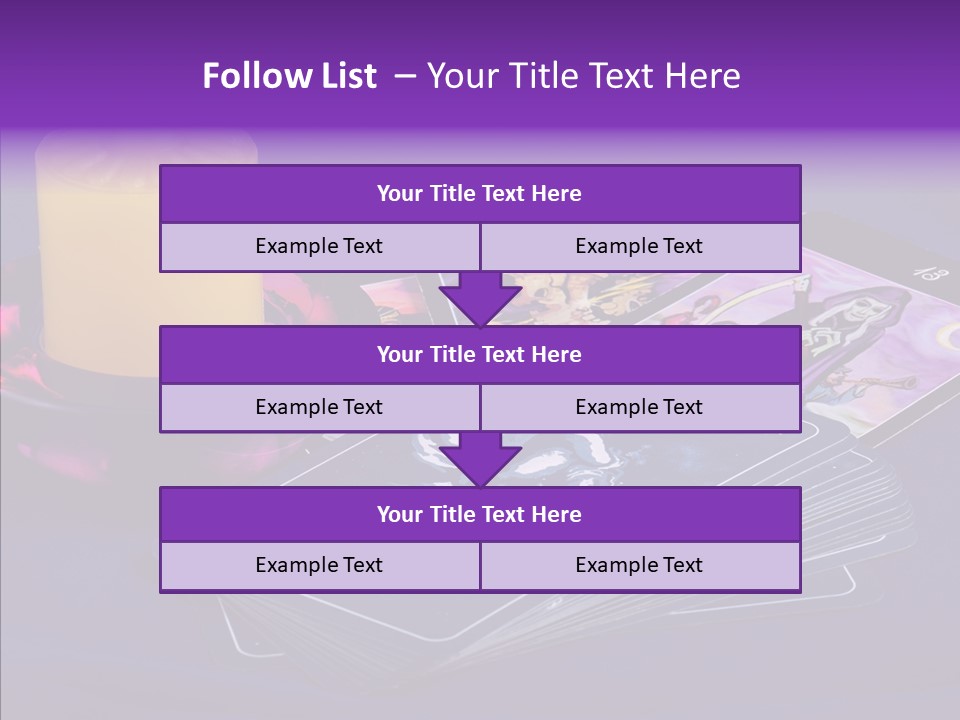 Card Magic Paranormal PowerPoint Template