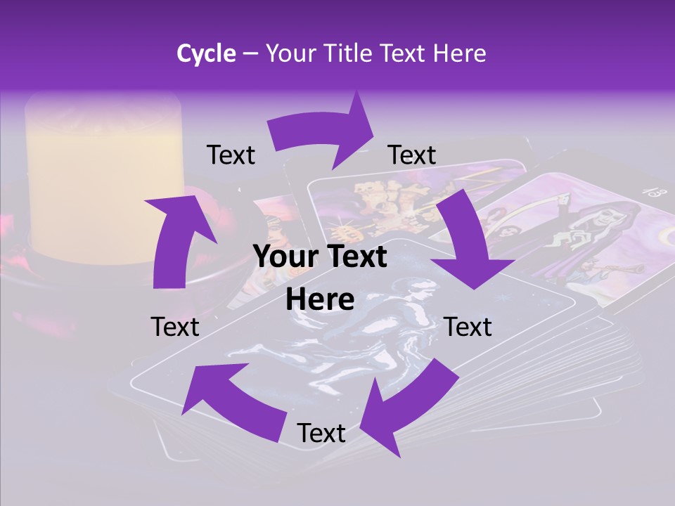 Card Magic Paranormal PowerPoint Template