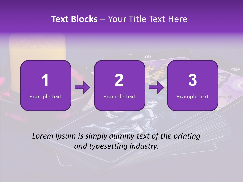 Card Magic Paranormal PowerPoint Template