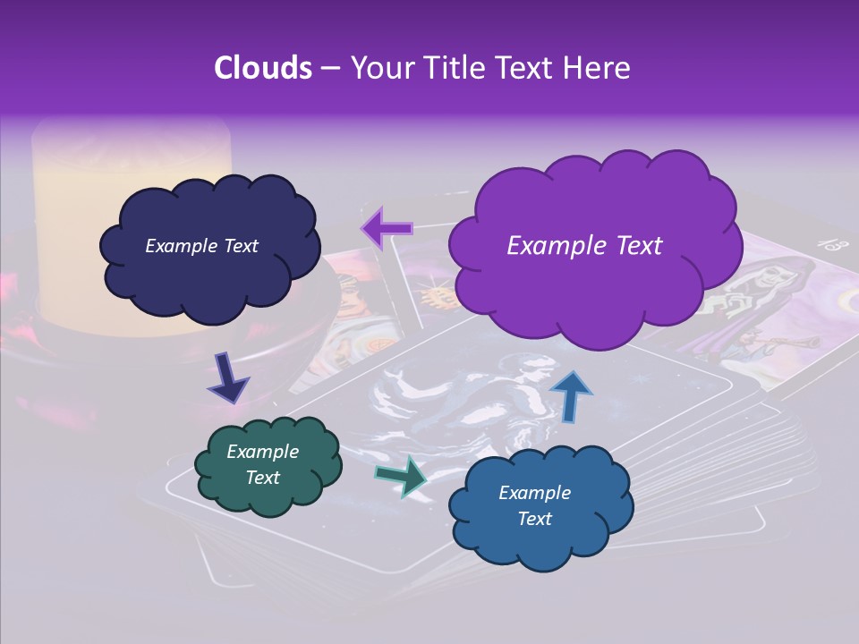 Card Magic Paranormal PowerPoint Template