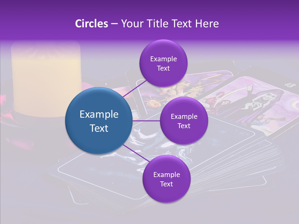 Card Magic Paranormal PowerPoint Template
