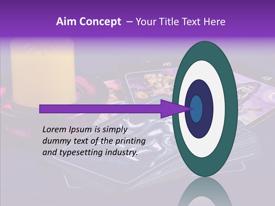 Card Magic Paranormal PowerPoint Template