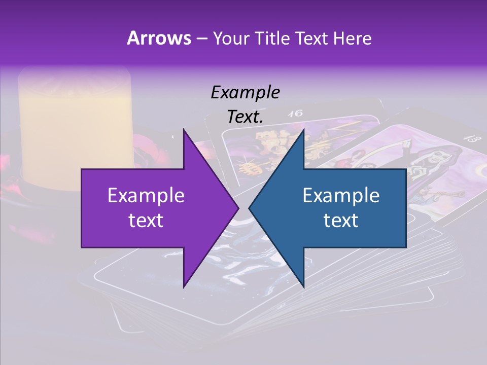 Card Magic Paranormal PowerPoint Template