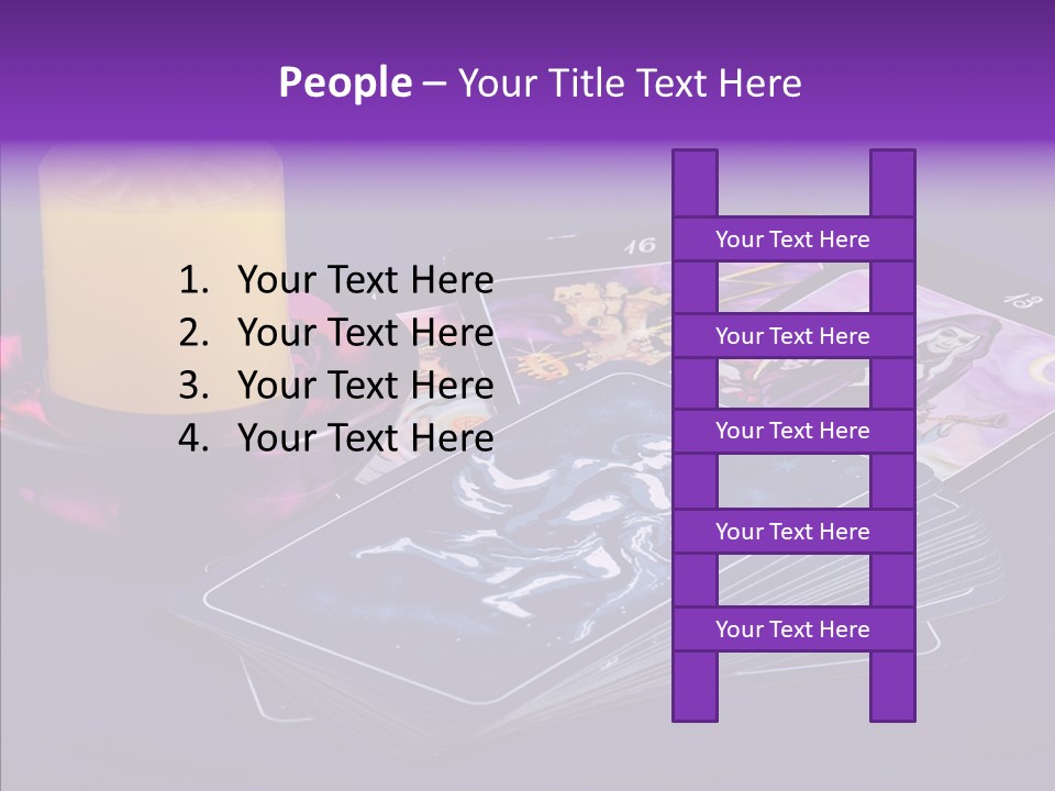 Card Magic Paranormal PowerPoint Template