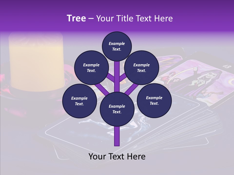 Card Magic Paranormal PowerPoint Template