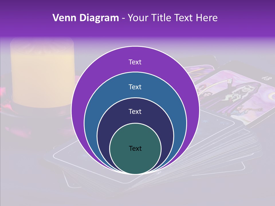 Card Magic Paranormal PowerPoint Template