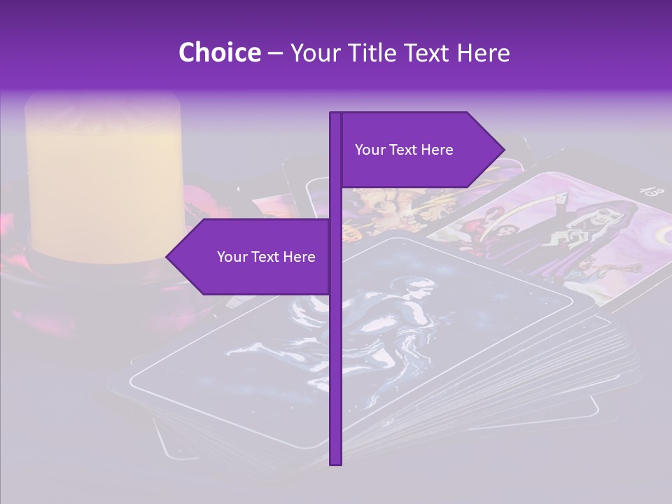 Card Magic Paranormal PowerPoint Template