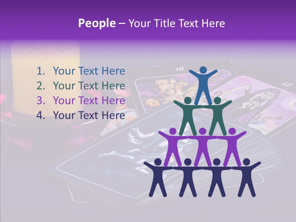 Card Magic Paranormal PowerPoint Template