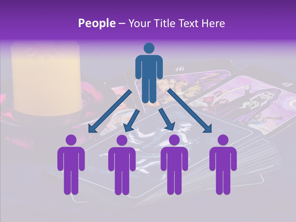 Card Magic Paranormal PowerPoint Template