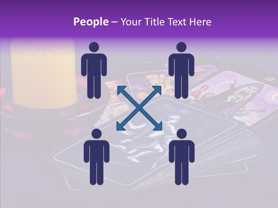 Card Magic Paranormal PowerPoint Template