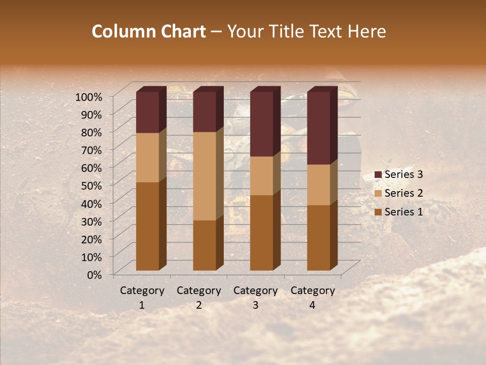 Racing Biker Mud PowerPoint Template