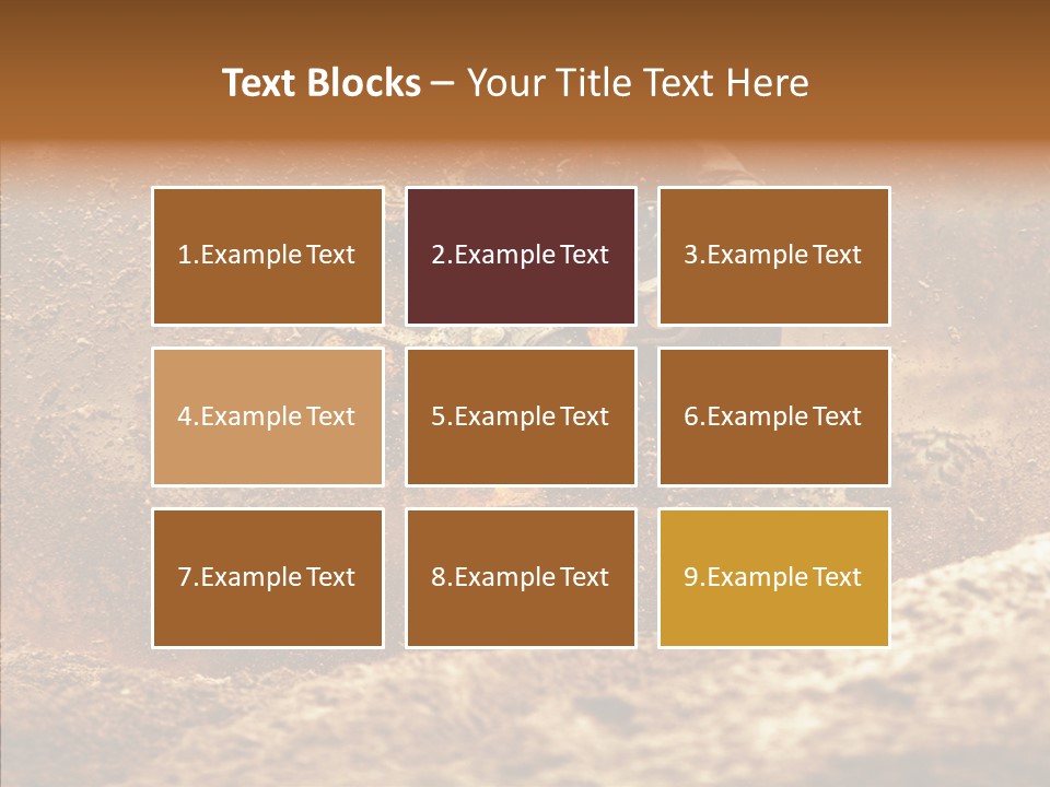 Racing Biker Mud PowerPoint Template