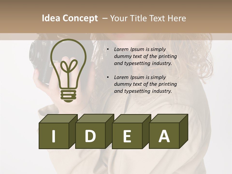 Journalist Investigator Retro PowerPoint Template