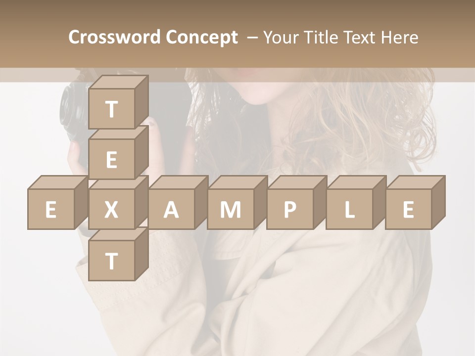 Journalist Investigator Retro PowerPoint Template