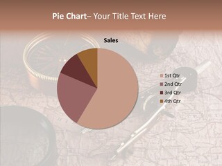 Geography Boat Art PowerPoint Template