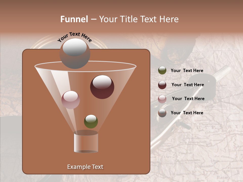 Geography Boat Art PowerPoint Template