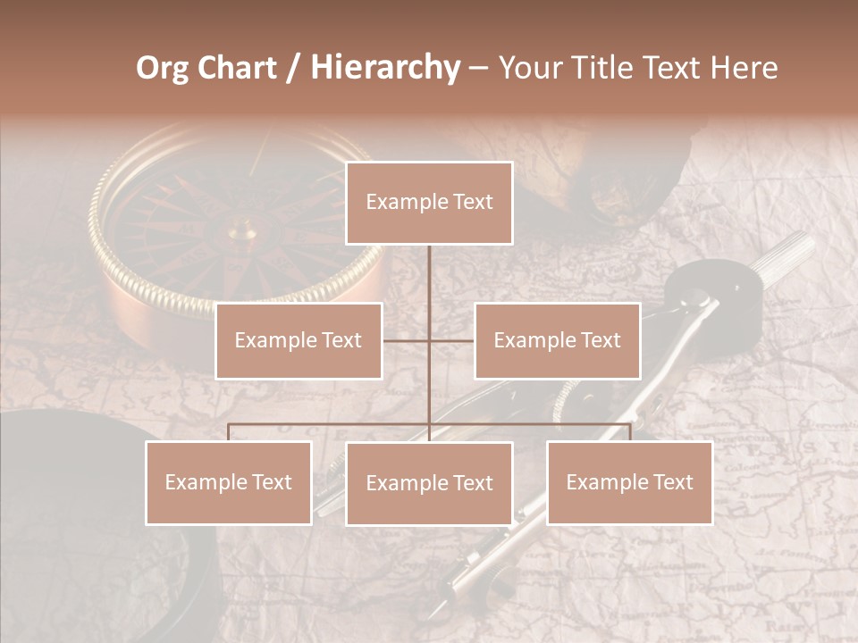 Geography Boat Art PowerPoint Template
