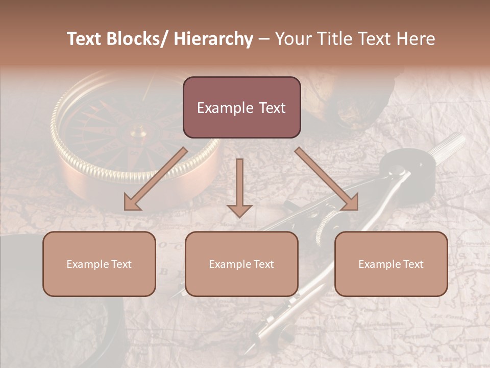Geography Boat Art PowerPoint Template