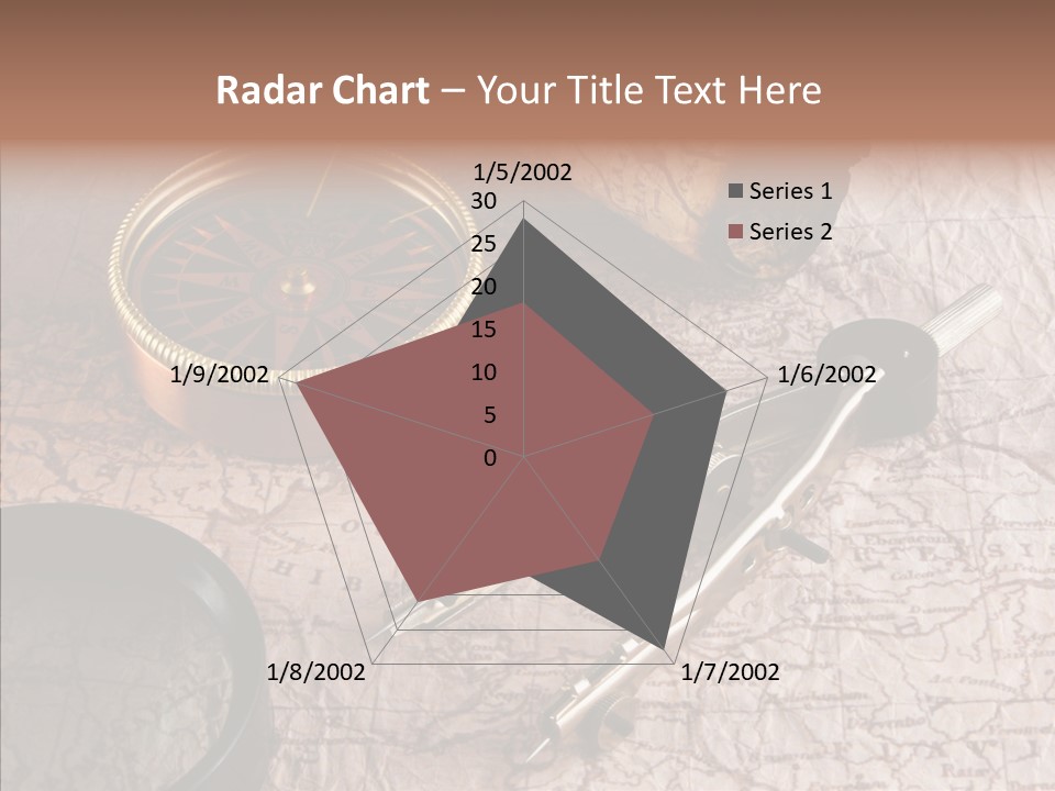 Geography Boat Art PowerPoint Template