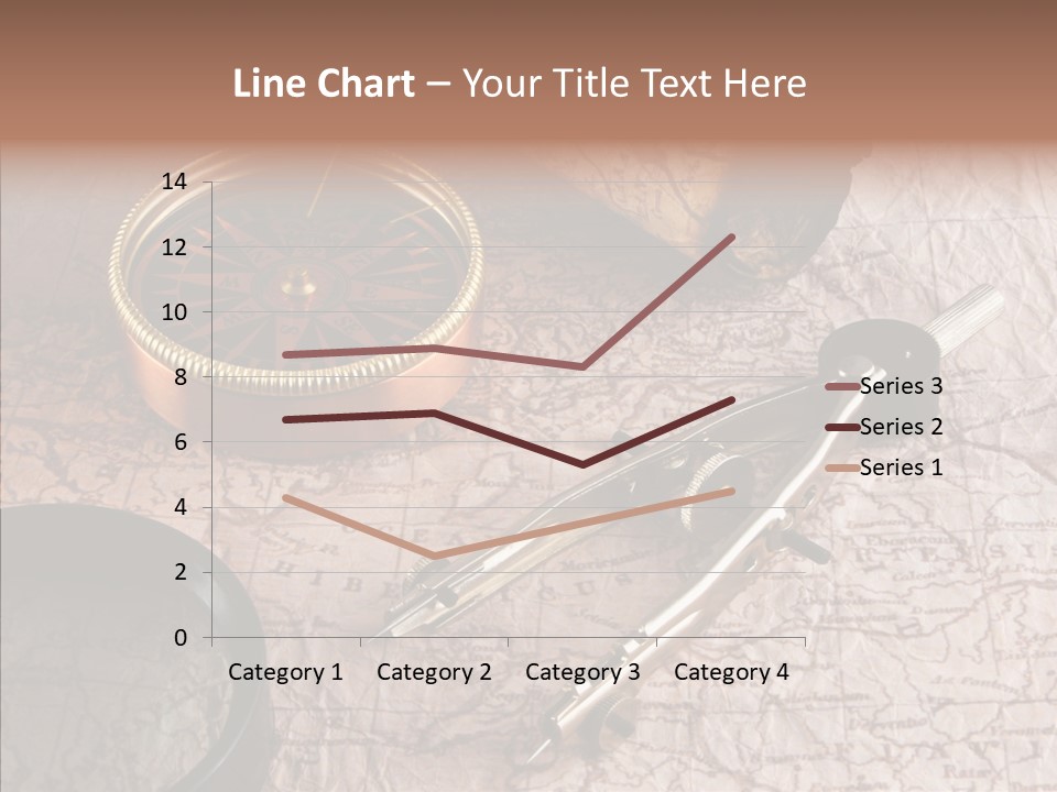 Geography Boat Art PowerPoint Template