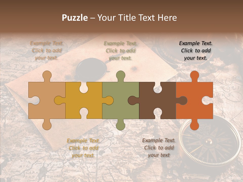 Travel Sealing Boat PowerPoint Template