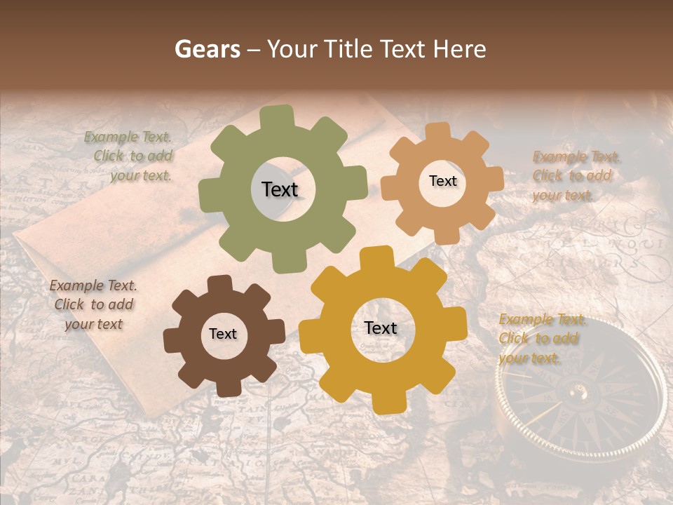 Travel Sealing Boat PowerPoint Template