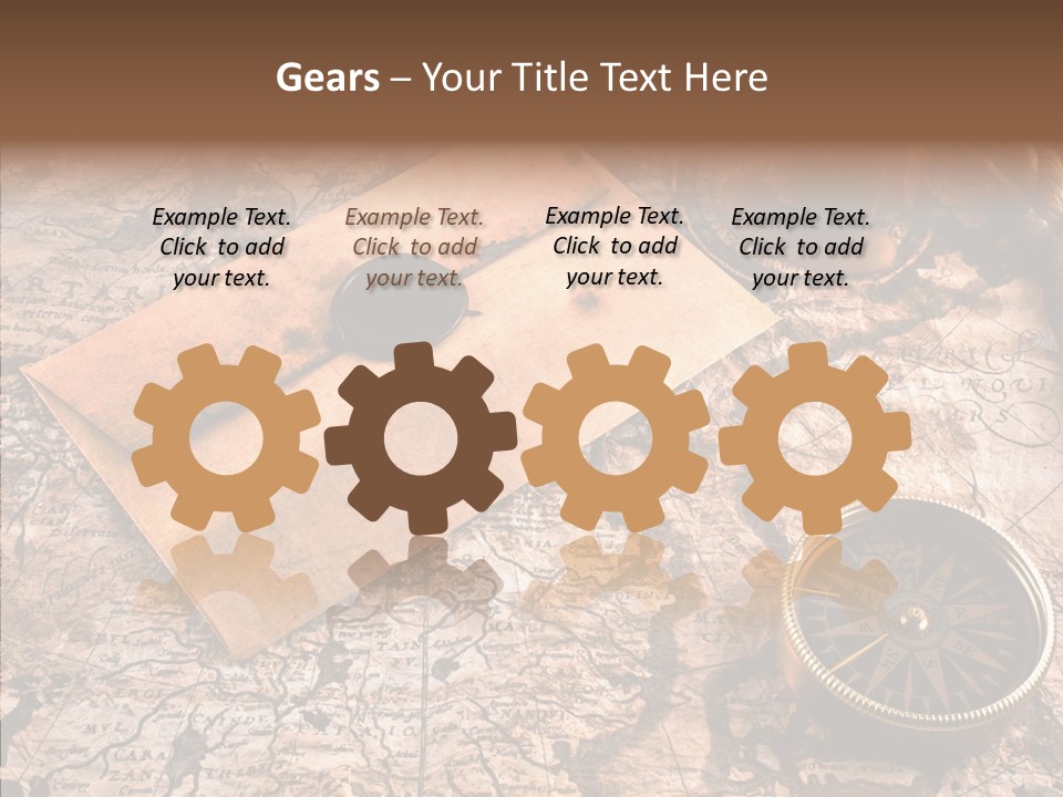 Travel Sealing Boat PowerPoint Template