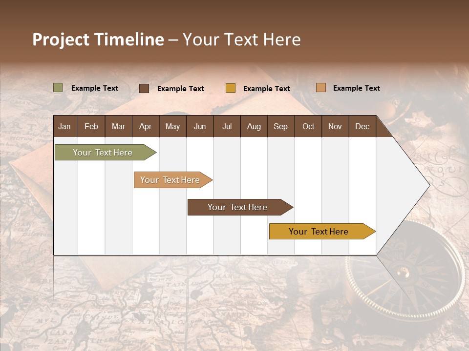 Travel Sealing Boat PowerPoint Template