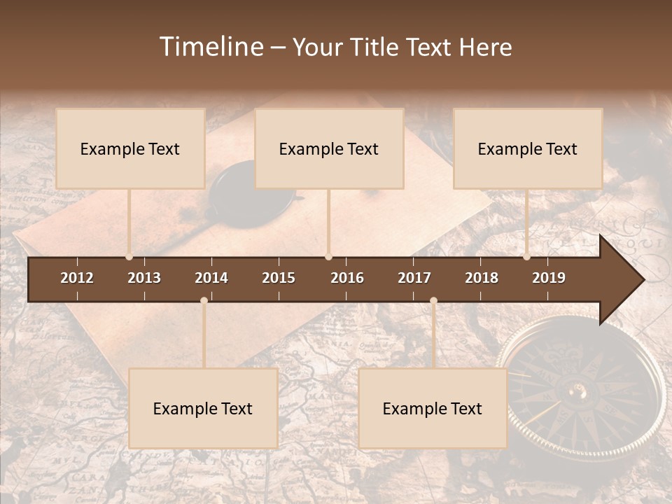 Travel Sealing Boat PowerPoint Template