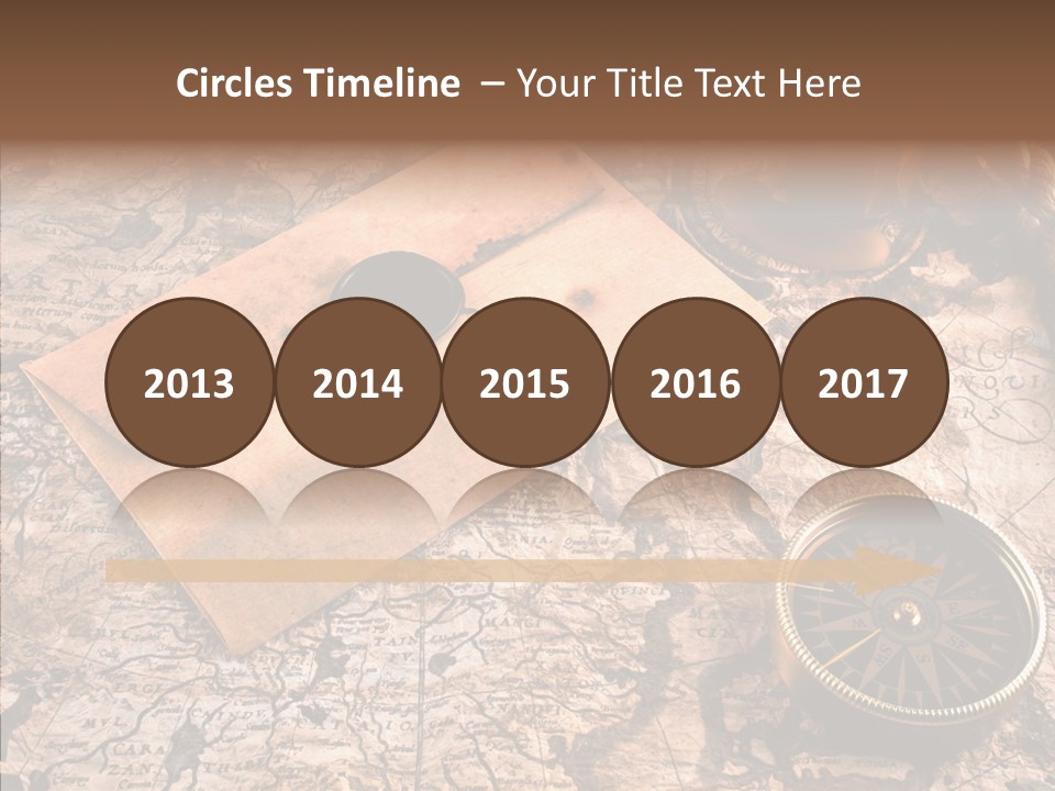 Travel Sealing Boat PowerPoint Template