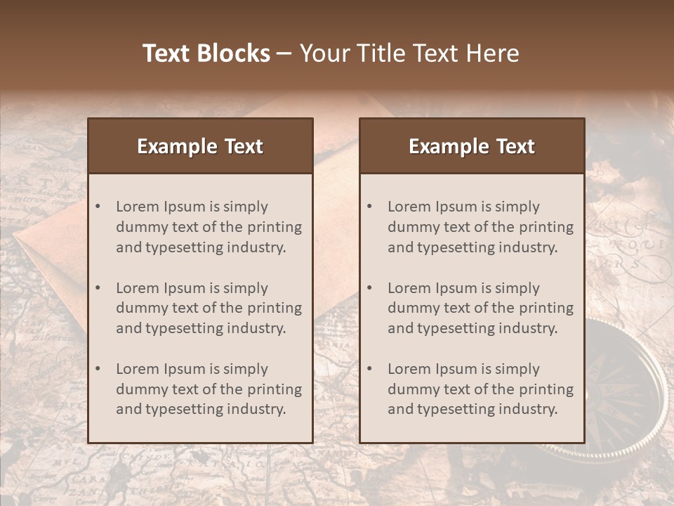Travel Sealing Boat PowerPoint Template