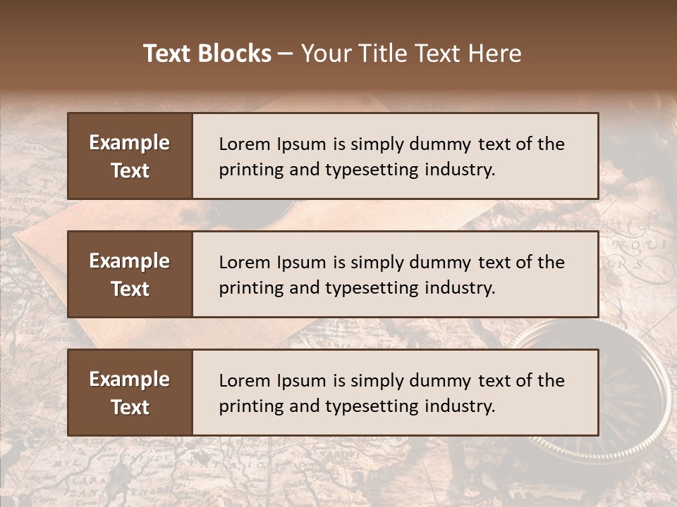 Travel Sealing Boat PowerPoint Template