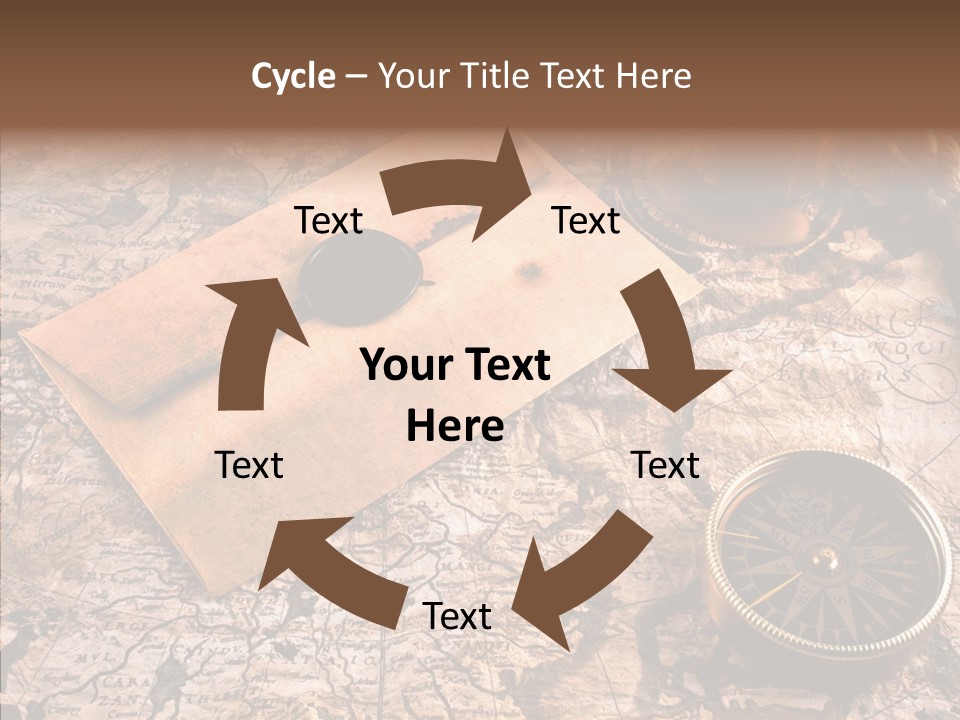 Travel Sealing Boat PowerPoint Template