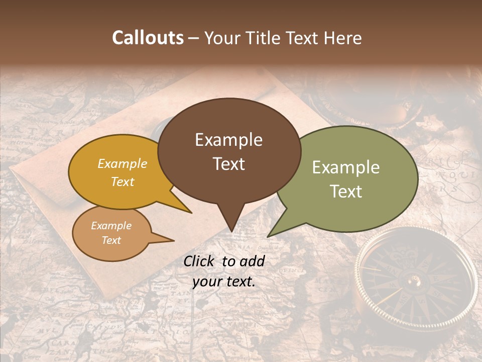 Travel Sealing Boat PowerPoint Template