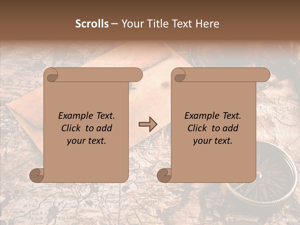 Travel Sealing Boat PowerPoint Template