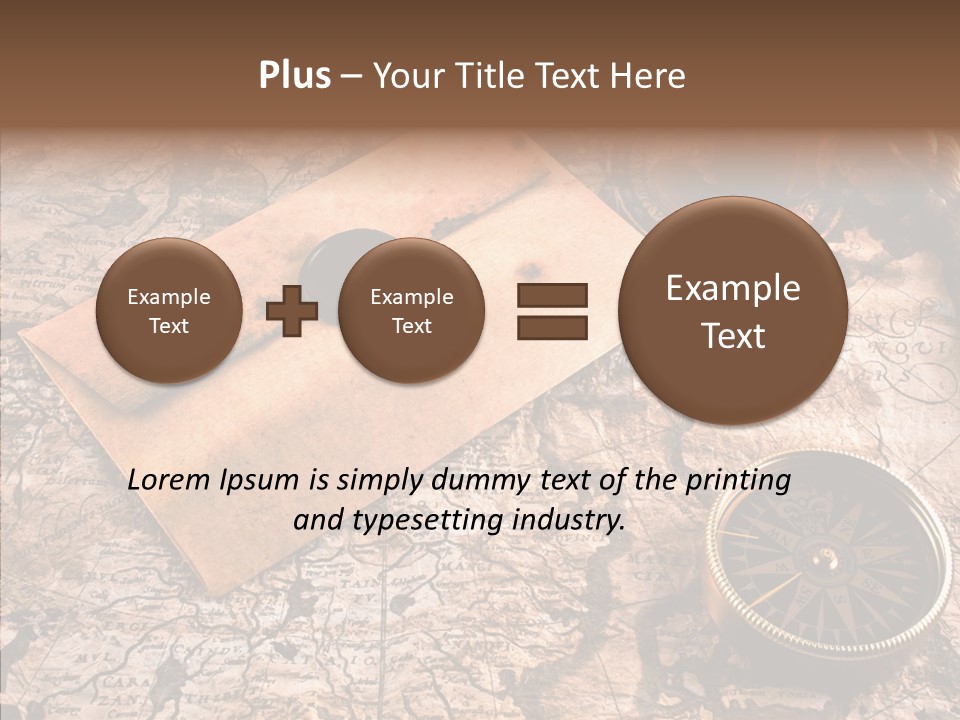 Travel Sealing Boat PowerPoint Template