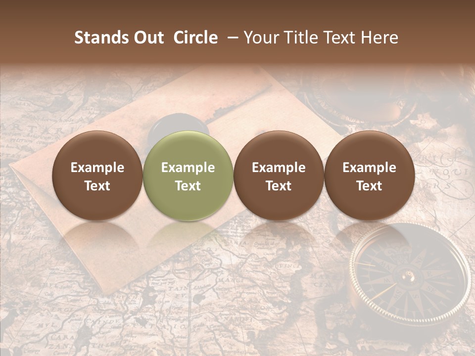 Travel Sealing Boat PowerPoint Template