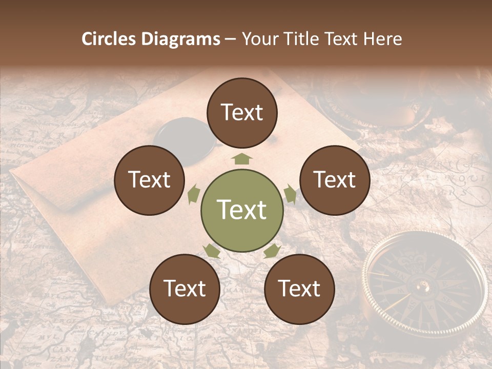 Travel Sealing Boat PowerPoint Template