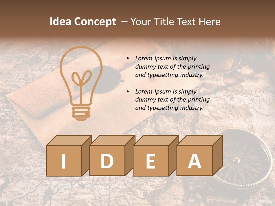 Travel Sealing Boat PowerPoint Template