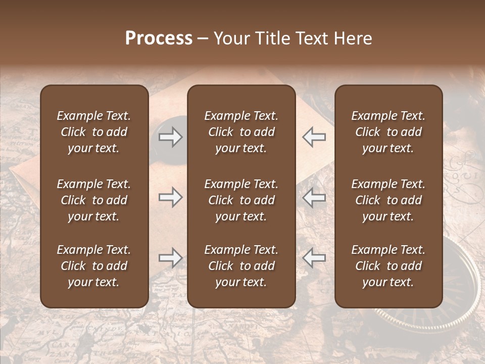 Travel Sealing Boat PowerPoint Template
