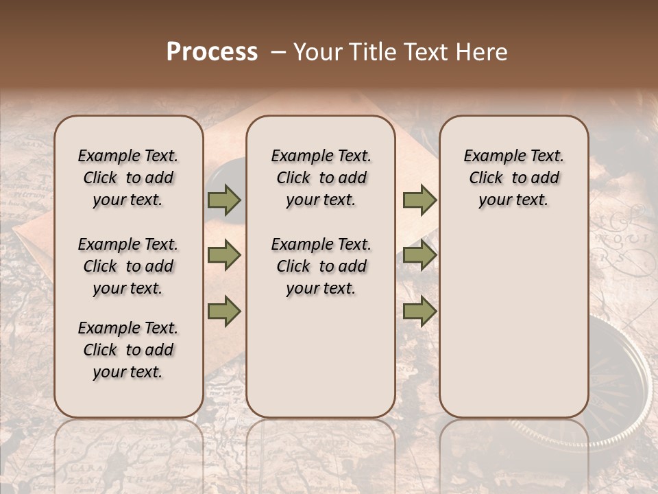 Travel Sealing Boat PowerPoint Template