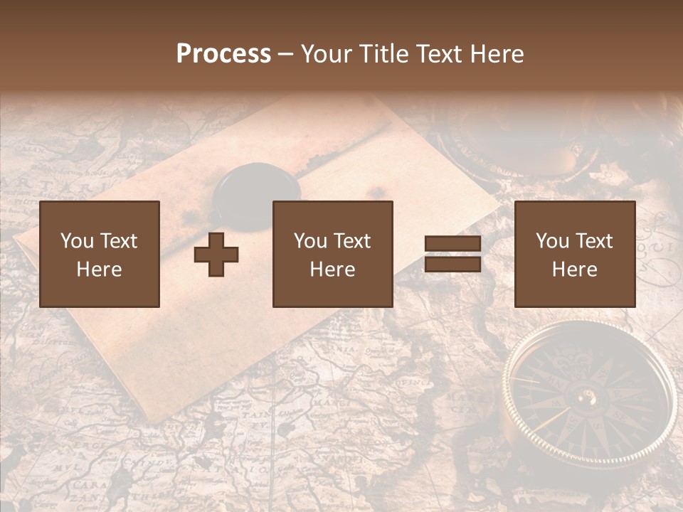 Travel Sealing Boat PowerPoint Template