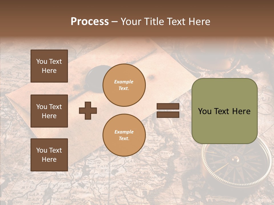 Travel Sealing Boat PowerPoint Template
